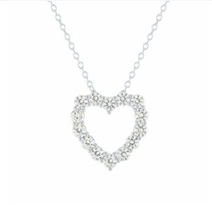 Sapphire Heart Pendant Neckla…